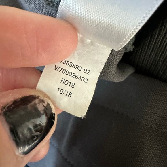 Athleta headlands hybrids pants size 14T gray drawstring zipper pockets - Picture 7 of 9